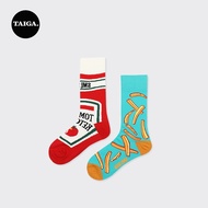 Stokin Long Socks Women Cute Socks Funny Socks Chips