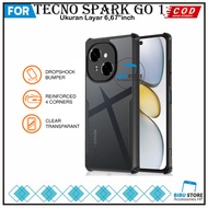 Tecno Spark Go 1 Spark Go 2 Softcase Shockproof Transparent Casing