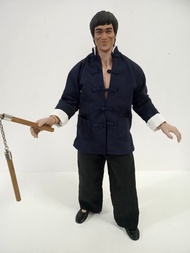绝版 ACI Toys 1/6 Bruce Lee Action Figure 李小龍 唐山大兄 備註：手上双節棍是另配上的 （李小龍+石堅2個售$650）可以順豐到付
