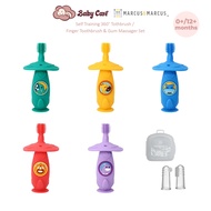 Marcus & Marcus Self Training 360° Toothbrush, Baby Toothbrush & Finger Toothbrush & Gum Massager