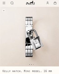 [100% 全新Brand New Full Set] Hermes Kelly watch, Mini model, 16 mm Kelly腕表，迷你号，16毫米