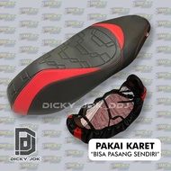 Cover Jok Seat Pelindung Jok Motor (Pakai Karet) Kusus Motor Honda Adv Vario160 Yamaha.