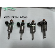 High quality 4Pcs PE01-13-250B Fuel Injectors Suit For Mazda 3 CX-5 13-16 2.0L