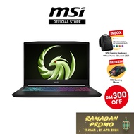 MSI Bravo 15 C7VEK-237MY R5-7535HS/8GB DDR5/512GB M2/RTX4050/15.6" FHD IPS 144HZ/OFFICE/W11H/2YW/BLA