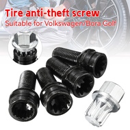 M14*1.5MM Anti-theft Wheel Screw Bolt and Lock Lug Nut Fit 7MM For Audi / VW /Golf /Jetta /Beetle/Pa