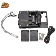 Motorbike Phone Holder Supporter Navigation USB Charger Stand Bracket for  R1200GS R1250GS ADV GS120