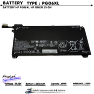 (ส่งฟรี ประกัน 1 ปี )แบตเตอรี่โน้ตบุ๊ค Hp รุ่น Pavilion Gaming 15-DK 15-DH  OMEN by HP 15-dh0104tx S