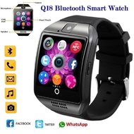 Smart Watch with Curved Screen Bluetooth Smart Watch Phone For Android IOS GSM SIM Camera