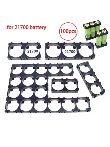 Wholesale 100pcs e-bike Scooter Battery 21700 Lithium Battery Bracket 12V/24V/36V48V/60V72V Battery 