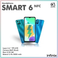 Infinix Smart 6 Nfc Ram 2/32 GB Garansi Resmi