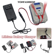 TONFASHION Lithium Battery Charger, 18/21V/24V Lithium Universal Dual-head Charger, Overload Protect