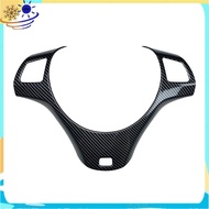 LHD Carbon Fiber Car Steering Wheel Trim for - 3 Series E90 E92 E93 2005-2012 Car Steering Wheel Dec