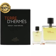 PARFUM TERRE D HERMES PURE GIFT SET ORIGINAL