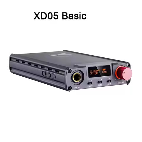Xduoo XD-05 Basic In dependent Digital Audio Terminal Headphone Amplifier XD05 Basic Decoding Amp Bl