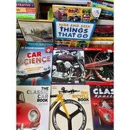 DK Book Collection: Cars • Bicycles • Classic Cars • Trains | Hardbound | Preloved Large Books