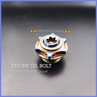 ★ Gr5 titanium bolts oilbolt itsalaya design