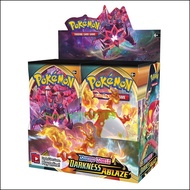 [เตรียมจัดส่ง] Pokémon TCG: Sword &amp; Shield ความมืด Ablaze Booster Box Pokemon การ์ด36กล่อง 324-Darkness Ablaze