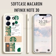 [UV02] Softcase Macaron Motif For Type INFINIX NOTE 30 | INFINIX Macaron Case | CaseINFINIX | Mobile