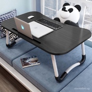 【In stock】Bed Table Laptop Desk Portable Computer Desk Lazy Student Notebook Folding Table Reading Holder / Laptop Desk, Laptop Bed Tray, Foldable Laptop Stand, Small Dormitory Tab