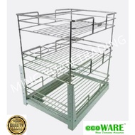 [HIGH QUALITY] ECOWARE PTJ 010 MULTI-FUNCTION THREE LAYERS PULL OUT BASKET