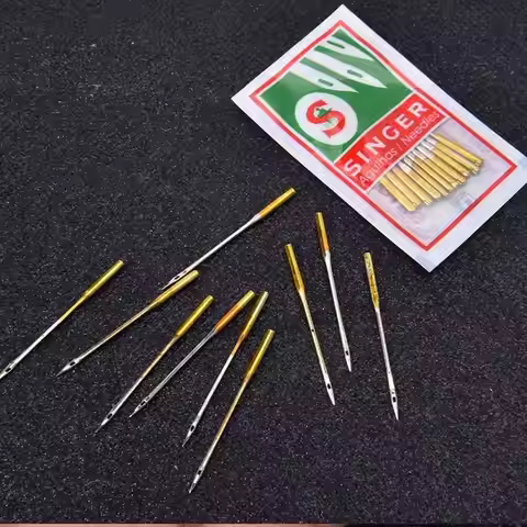 10/50Pcs Household Titanium Plated Universal Sewing Machine Needles For Singer Sewing Macine Sewing 