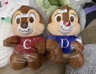 迪士尼chip and Dale 奇奇蒂蒂 公仔一對