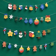 14pcs Cute Style Christmas Ornaments Small Cards Hanging Gift Wrapping