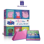 หมูเป็ปป้าหนังสือเล็กๆกล่องใหญ่หมูเป็ปป้าคู่มือลูกน้อยของน้องสาวคนเล็กสีชมพูหนังสือภาษาอังกฤษดั้งเดิ