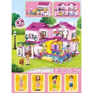 lego brick lego ninjago 2025 Suitable for Lego Girls Puzzle Assembling Frozen Princess Villa Castle 