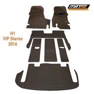MatPro พรมปูพื้นเข้ารูป 5D 6D Premium Fitted Leather Car Mats สำหรับรถรุ่น HYUNDAI H1 STAREX VIP 7 ท