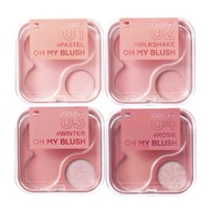 1 · ️Blusher 2P Oh my BLUSH (2in1) Dustless With 15 Shades DEWY P