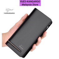 YUESKANGAROO Men Wallet Clutch Bag Man Leather Kangaroo Wallet Dompet Kulit Lelaki Beg Tangan Beg Du