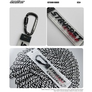 GANTUNGAN Stayfast. Rubber Keychain Carbiner RubberKeychain