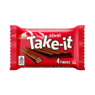 Delfi Take-It Wafer Fingers Chocolate (10 x 35g) - 4 fingers assorted flavors