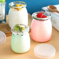 200ml Transparent Sealed Pudding Cup with Lid Kitchen Yogurt Pudding Mini Cup