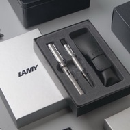 LAMY 雙入筆套禮盒 (鋼筆+原子筆) / Al star 恆星系列-鐵灰