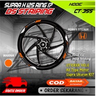 CT-355 Stickers Supra Rim Variationcutting stiker 17 inchRing Goodpilihan