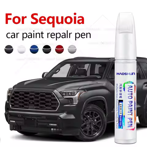 Car Paint Repair Pen For 2000-2025 Toyota Sequoia Paint Scratch Repair Accessories Silver 1L9 White 