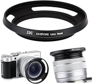 52mm Screw in Lens Hood Shade Cover for Fujifilm Fuji Fujinon XC 15-45mm F3.5-5.6 OIS PZ Lens on Cam