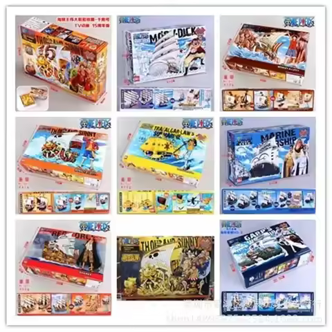 Special Offer , Bandai，One Piece/One Piece, One Piece Ship, Pirate Ship, Assembled Model