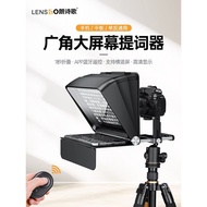 Langshige TC7 Second-Generation Upgraded Camera Lens Zoom Prompter Large Screen Influencer Folding P