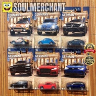 Matchbox Germany Series E - Mercedes Benz GLE Volkswagen Beetle EV4 Porsche 911 Cayenne Audi TT