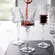 French Transparent Goblet Champagne Glass Grape Red Wine Glass Juice Glass Cocktail Glass European E