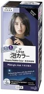 Liese Creamy Bubble Color 2 Tone Color Midnight Ash 108Ml