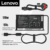 NEW LENOVO 170W USB Laptop Charger for Ideapad Gaming 3 loq 15 Thinkpad P50 P51 P52 P53 Legion Y700 