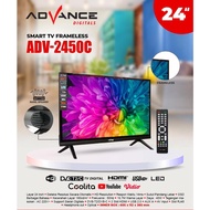 TV Advance ADV-2450C Televisi Digital 24 Inch HD Support Antena Digital DV3/T2 Garansi 3 Tahun