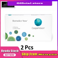 Cooper Vision Biomedics Now Hydrogel Clear Lens Monthly Disposable Contact Lenses