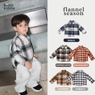 KEMEJA KOALAKIDDIE - KIDDIE FLANNEL SHIRT - Koalakiddie FLANNEL Shirt | Children's Flannel Shirt | C