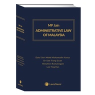 MP Jain's Administrative Law of Malaysia New Edition 2020 (softcover) ORIGINAL AND NEW BOOKS
