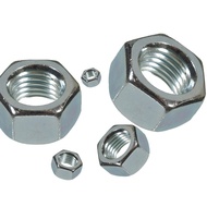 Hex Nut 1" 1 Inch Galvanized Iron Nut